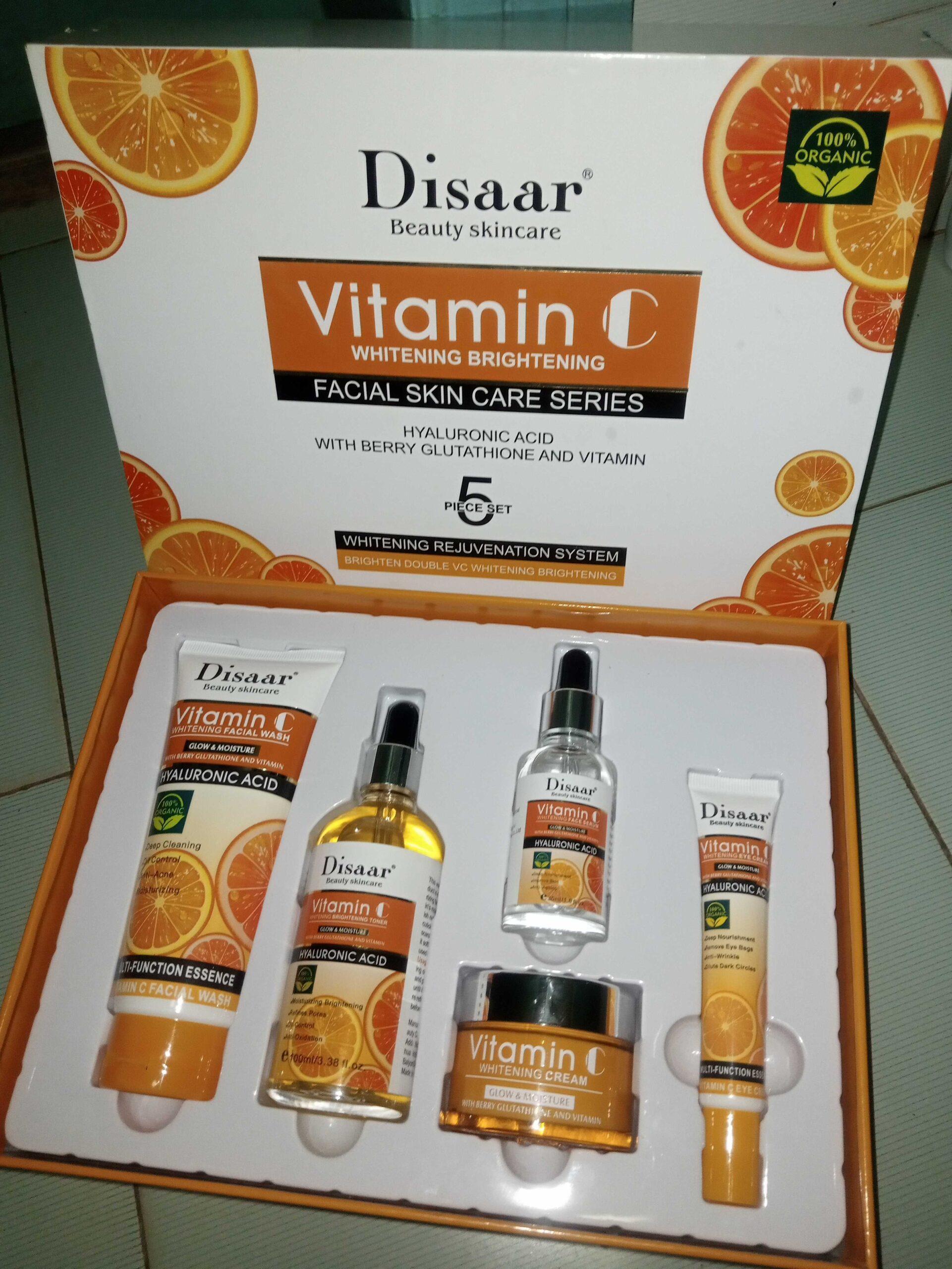 Game soin de visage vitamine C