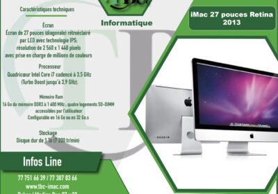 imac 27 pouces 2013