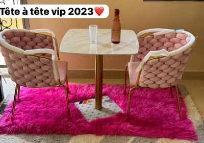 Tête à tête moderne vip